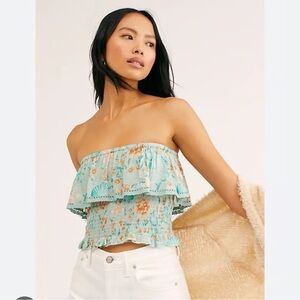 Spell Seashell Seafoam Tube Top